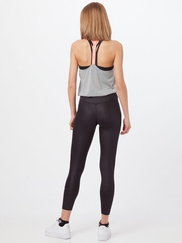 NIKE Skinny Sporthose 'One' in Schwarz