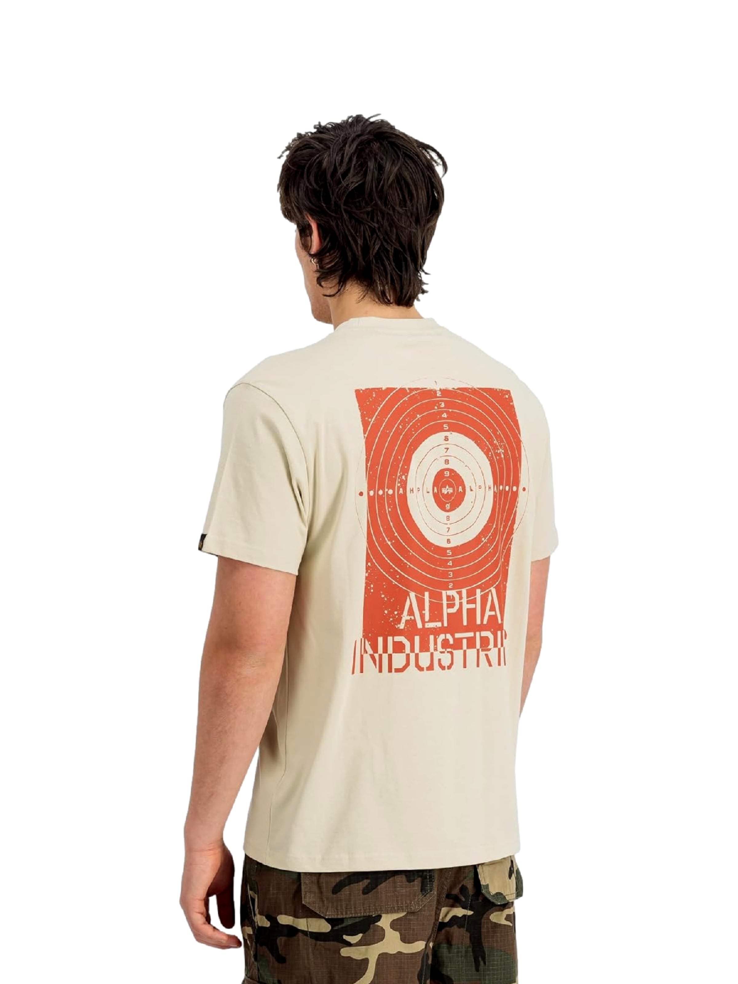 ALPHA INDUSTRIES Shirt in Beige