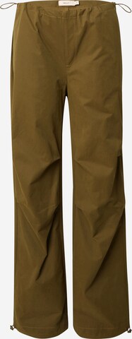 NLY by Nelly Loose fit Pants 'Perfect' in Green: front