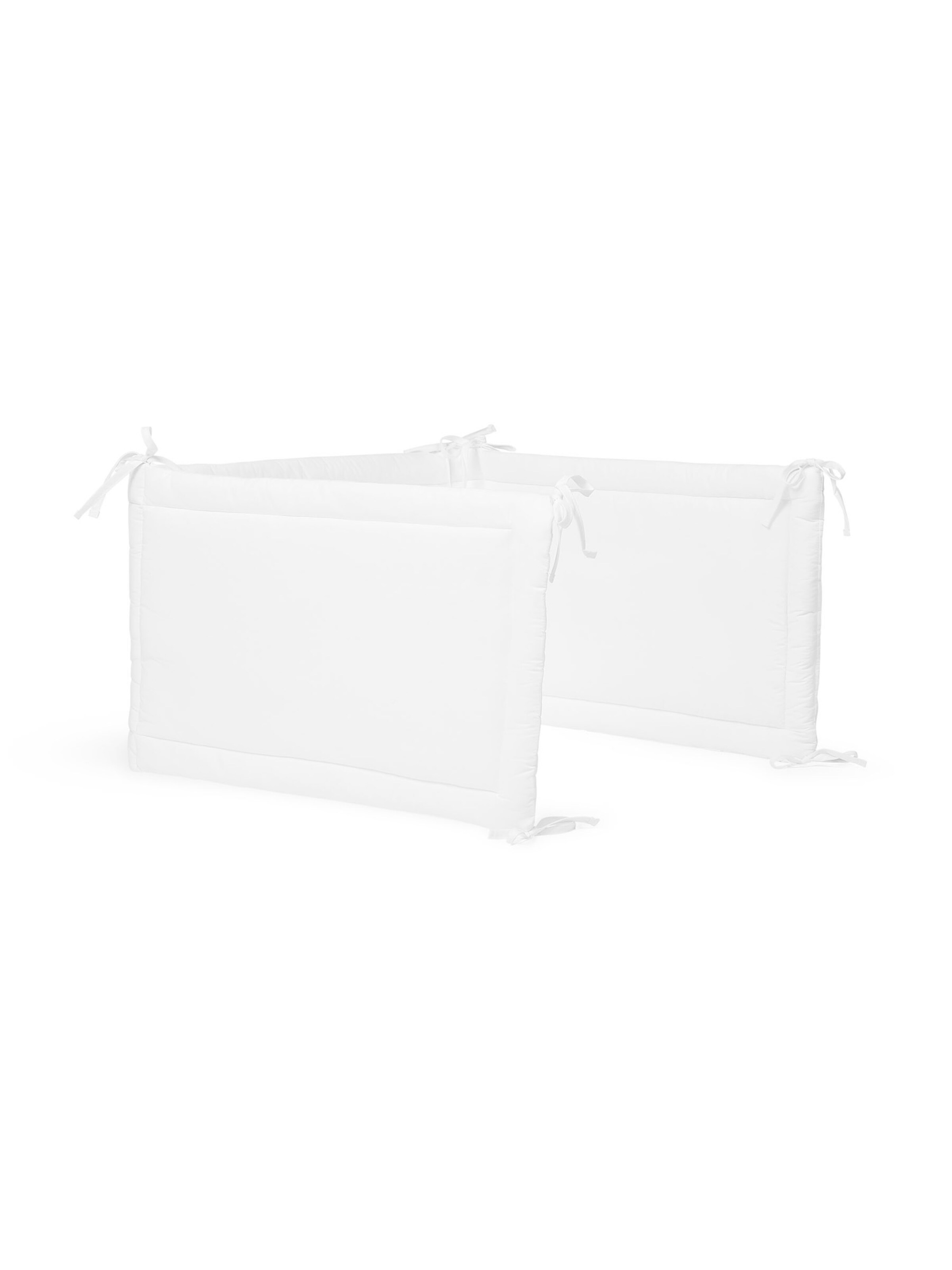 Jollein Bed Sheet in White: front