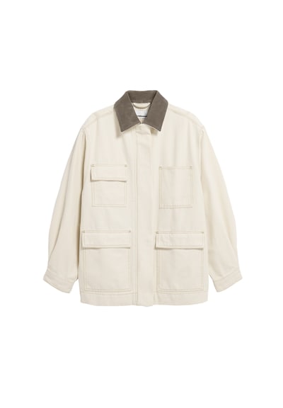 ARMEDANGELS Tussenjas in de kleur Ecru, Productweergave