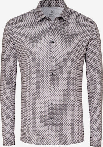 Chemise DESOTO en gris : devant