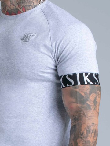 T-Shirt SikSilk en gris