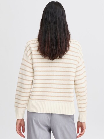 Pull-over ' BYNAGLA STRIPED JUMPER - ' b.young en beige