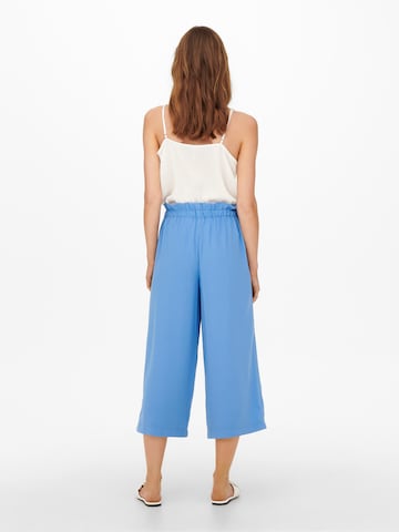 ONLY Wide Leg Hose 'NEW FLORENCE' in Blau