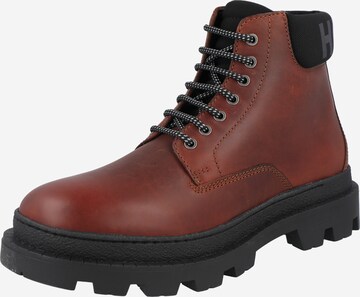 HUGO Lace-Up Boots 'Graham' in Brown: front