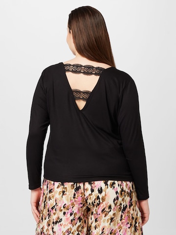 ABOUT YOU Curvy Shirt 'Jenny' in Zwart