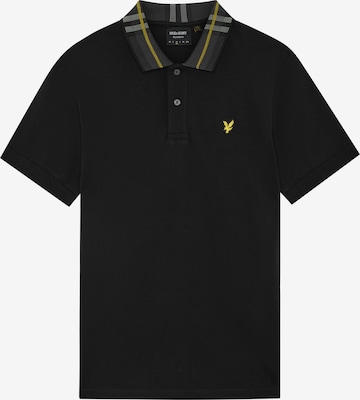 juoda Lyle & Scott Marškinėliai 'Tartan': priekis