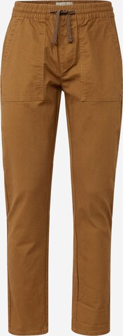 Regular Pantalon chino BLEND en marron : devant