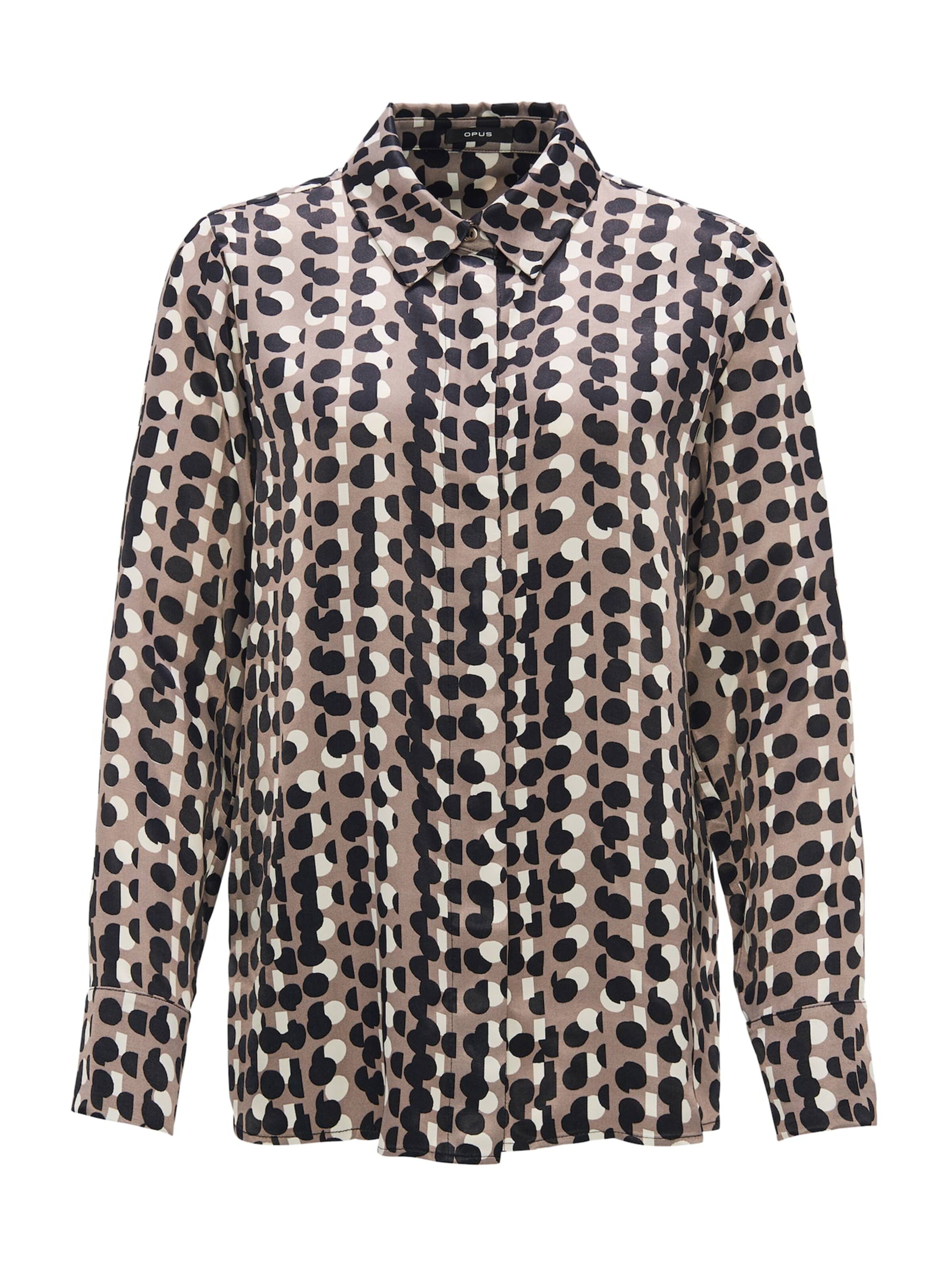 OPUS Bluse 'Fosmo' in Grau: Vorderseite