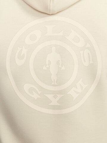 GOLD´S GYM APPAREL Træningsjakke 'GENE' i hvid