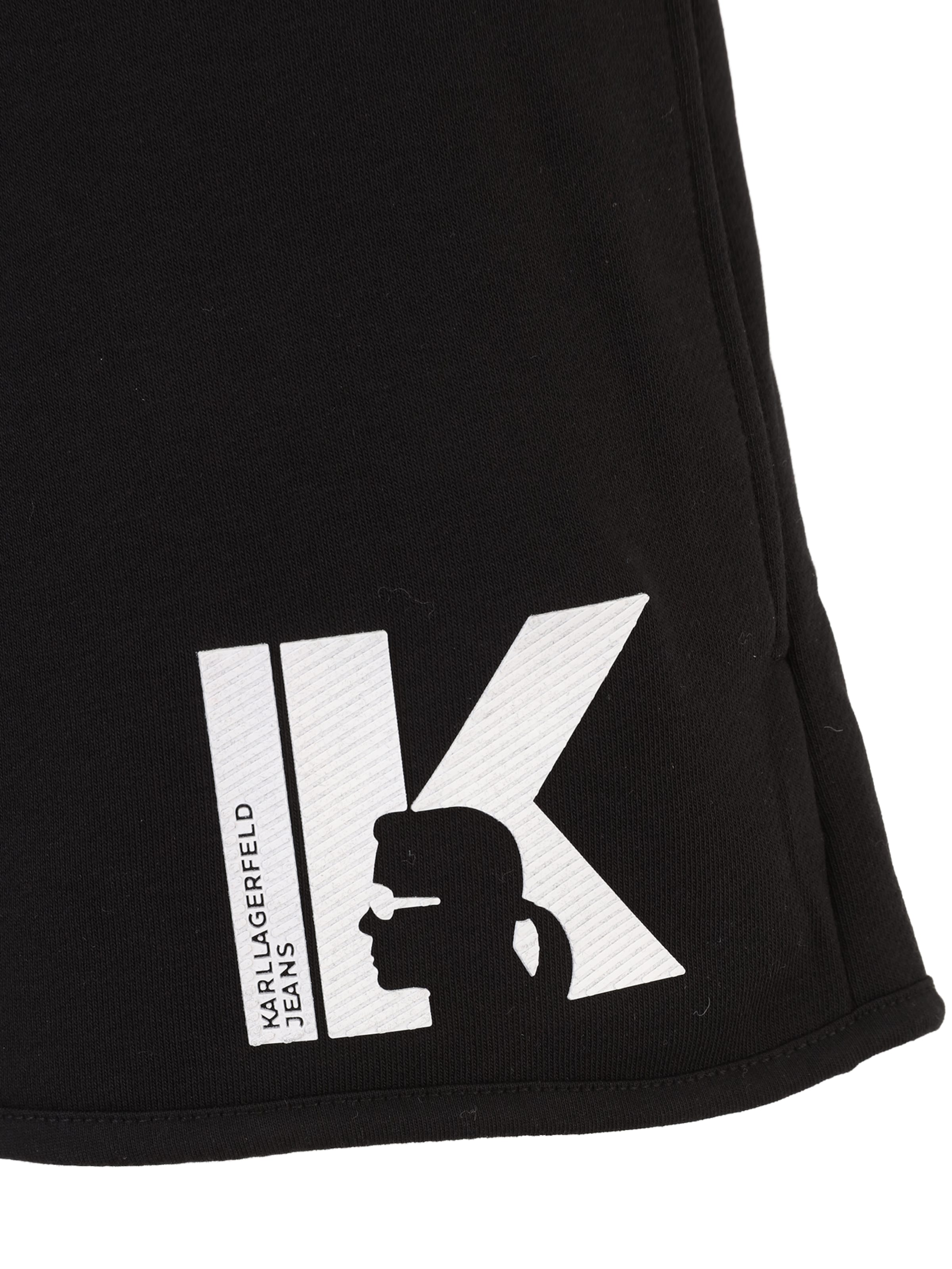 regular Pantaloni di KARL LAGERFELD JEANS in nero