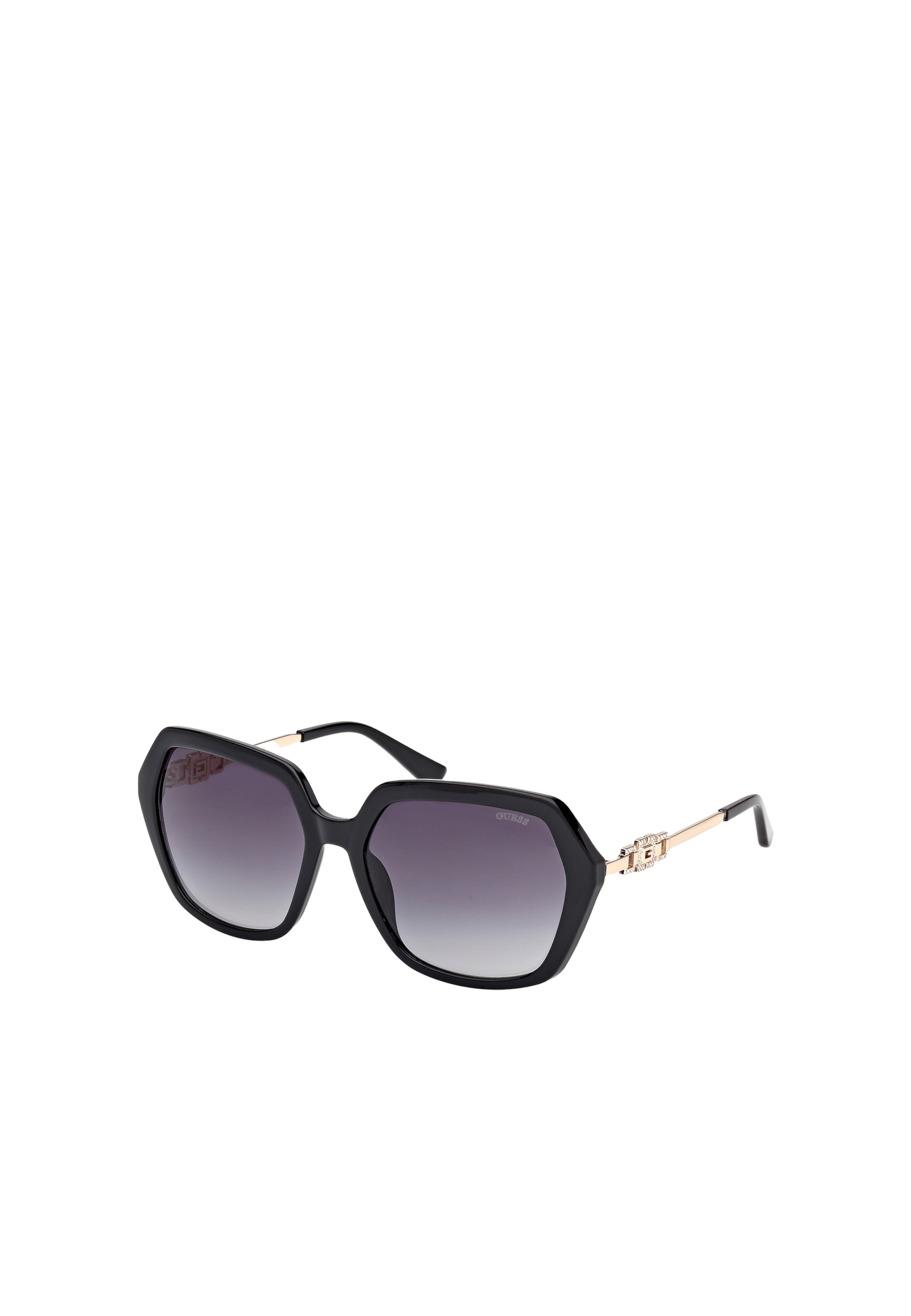 GUESS Sunglasses in Black: front