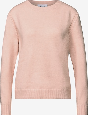 Street One Studio Pullover in Pink: Vorderseite