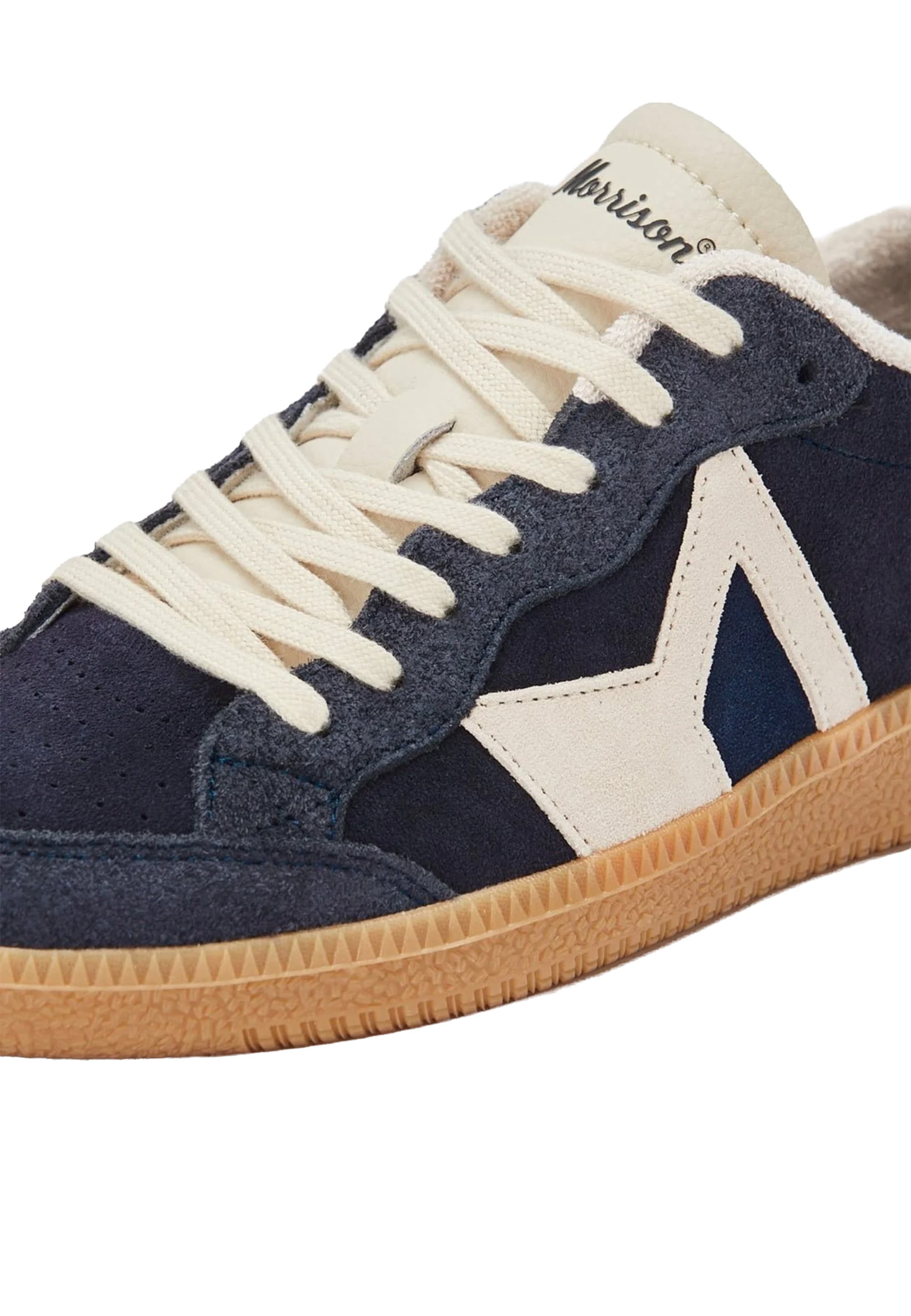 Baskets basses Morrison en bleu