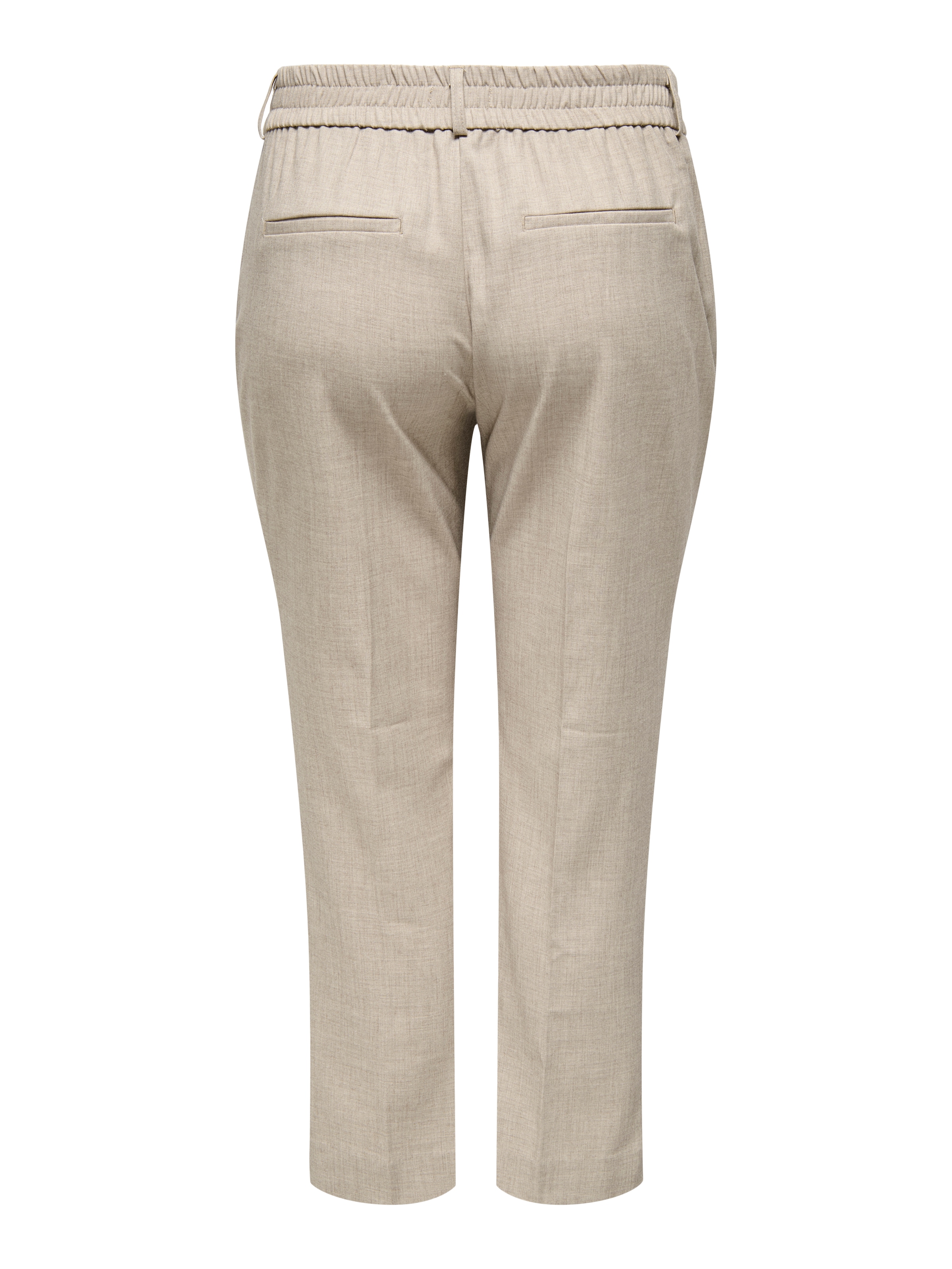ONLY Carmakoma - Slimfit Pantalón de pinzas en beige