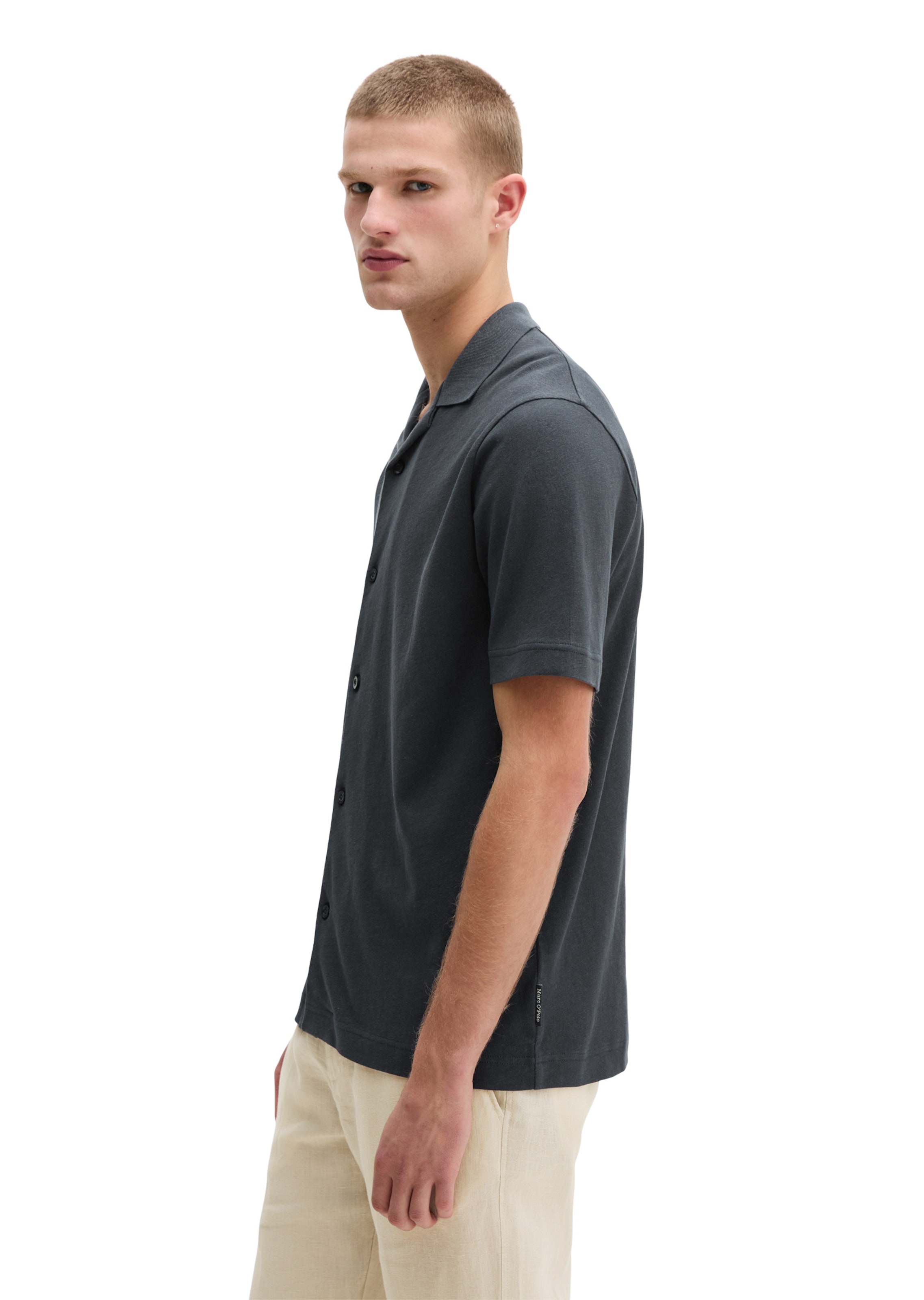 Marc O'Polo Regular fit Button Up Shirt in Blue