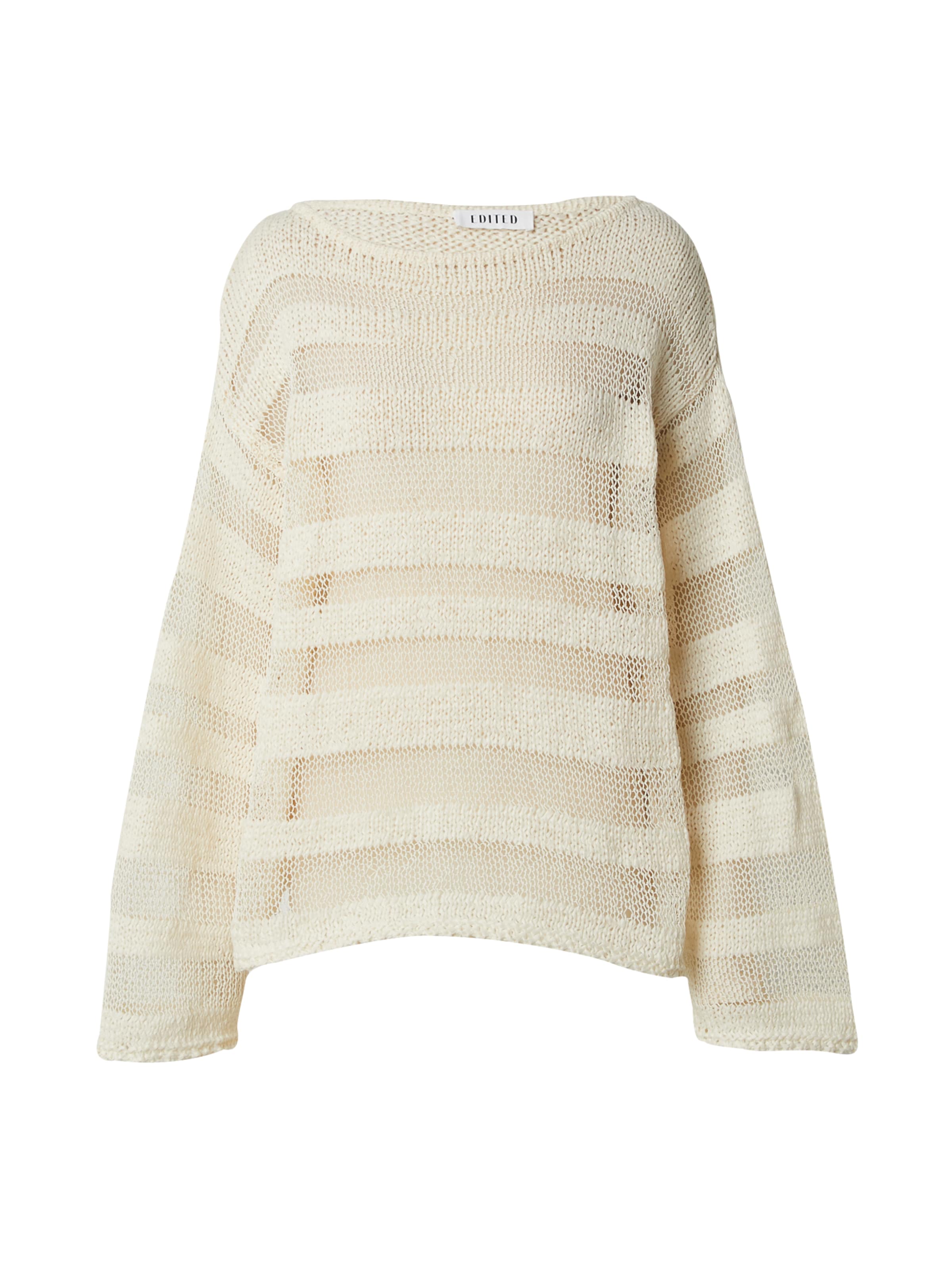 EDITED Svetr 'Frantje' – bílá: přední strana