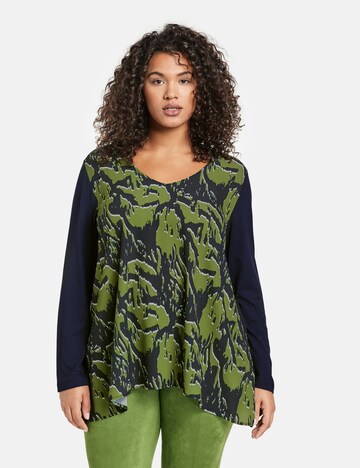 SAMOON Shirt in Blau: Vorderseite