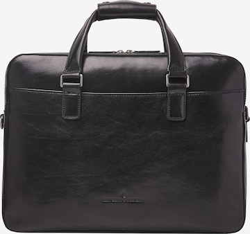 Borsa portadocumenti 'Paul' di Castelijn & Beerens in nero: frontale