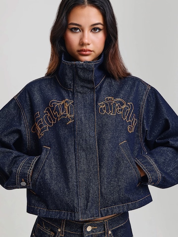 mėlyna Ed Hardy Demisezoninė striukė: priekis