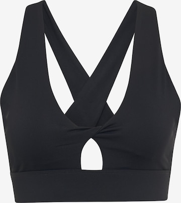 Fabletics Sports Bra 'Oasis Twist' in Black: front