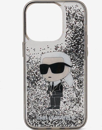 Karl Lagerfeld Telefonitasku, värv must: eest vaates