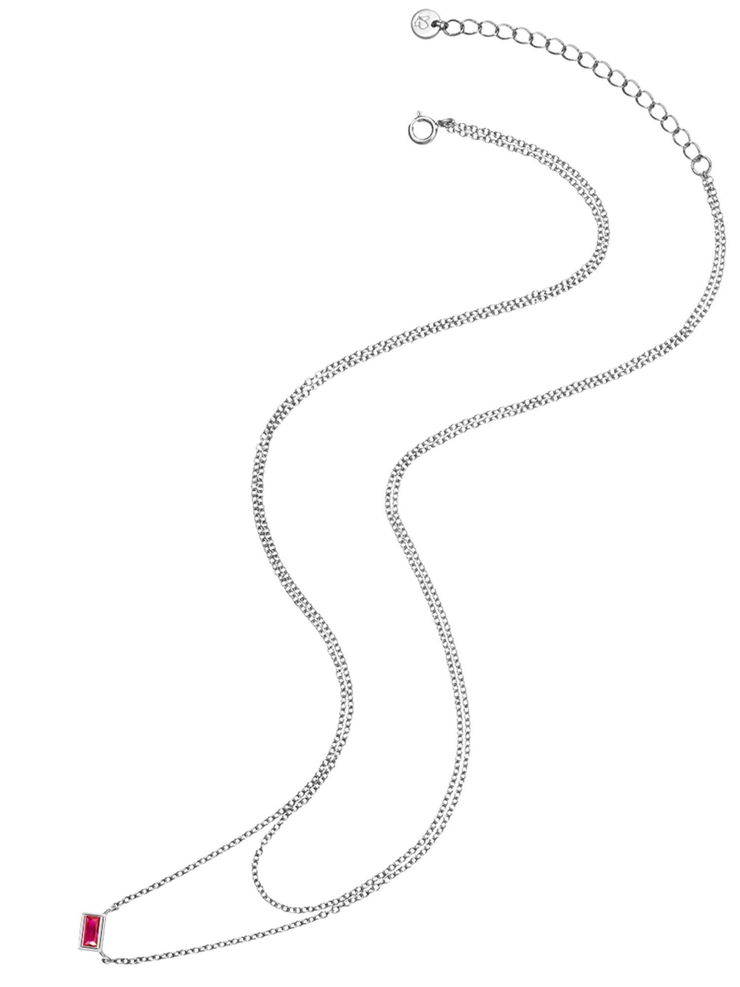 Glanzstücke München Ketting in Zilver: voorkant