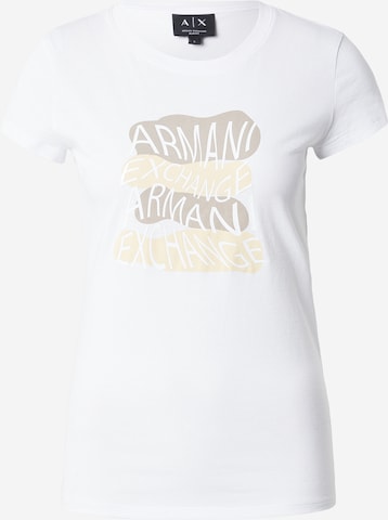 ARMANI EXCHANGE Paita värissä valkoinen: etupuoli