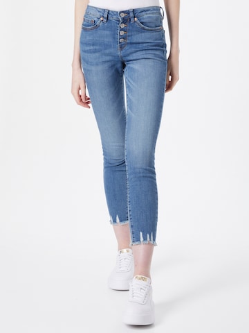 TOM TAILOR DENIM Skinny Jeans 'Nela' in Blue: front