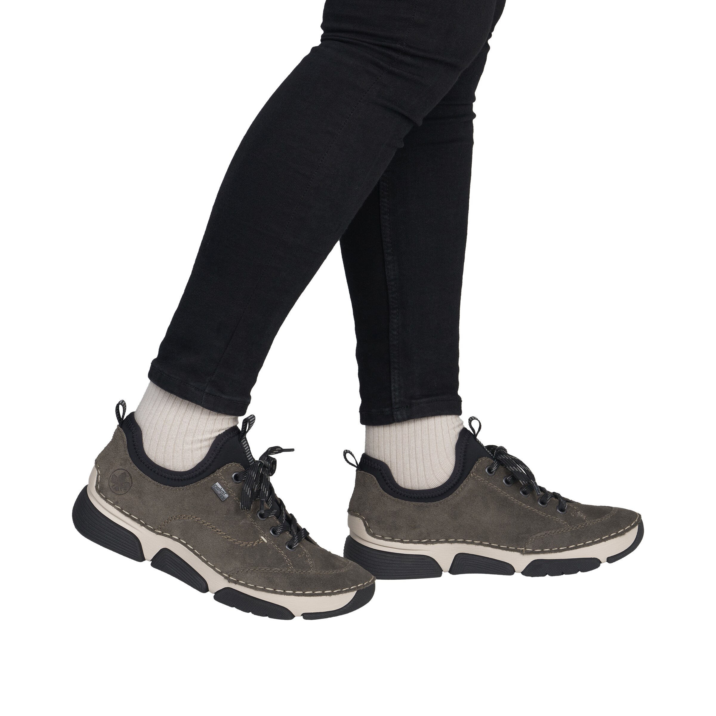 Rieker Slip-Ons in Grey