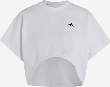 T-shirt fonctionnel 'PrimeLift' ADIDAS PERFORMANCE en blanc : devant
