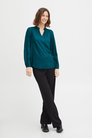 Fransa Blouse in Blauw