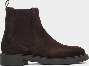 Estro Chelsea Boots '09-3814' i brun: forside