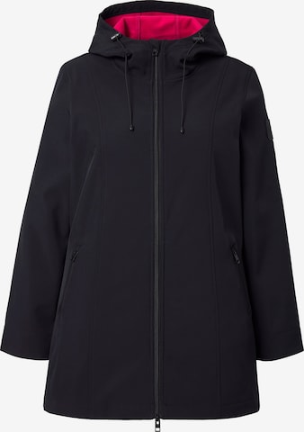 Veste fonctionnelle Ulla Popken en noir : devant