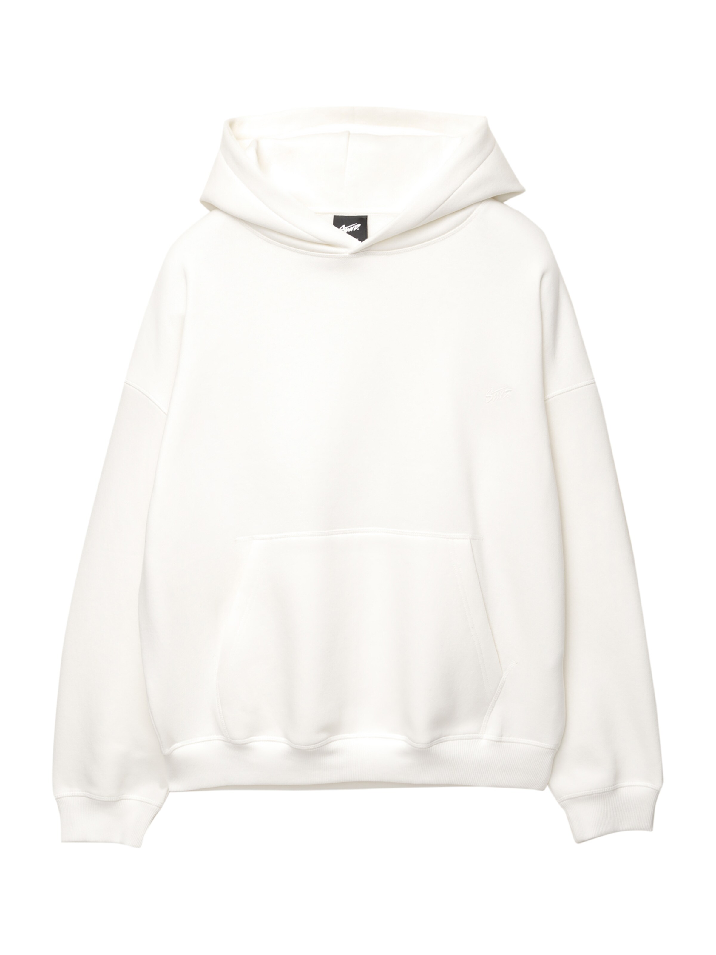 Felpa 'STWD' di Pull&Bear in bianco: frontale