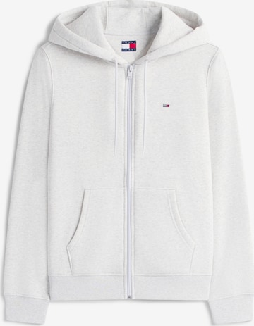 Giacca di felpa di Tommy Jeans in grigio: frontale