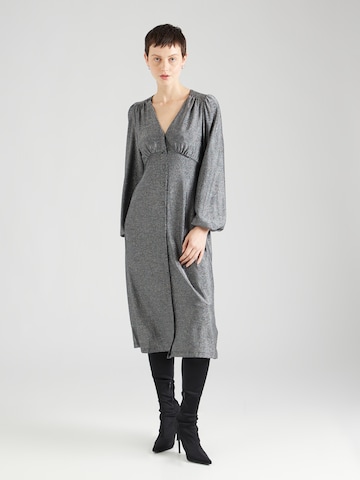 FRNCH PARIS Shirt dress 'WENDY' in Silver: front