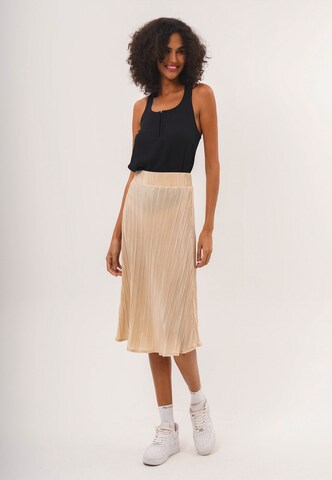 FRESHLIONS Skirt 'Danica' in Beige