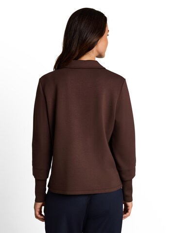 TOM TAILOR Sweatshirt in Braun