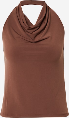 ABOUT YOUTop 'Lucky' - smeđa boja: prednji dio