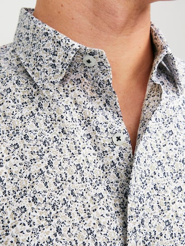 JACK & JONES Regular fit Button Up Shirt 'Nordic' in White