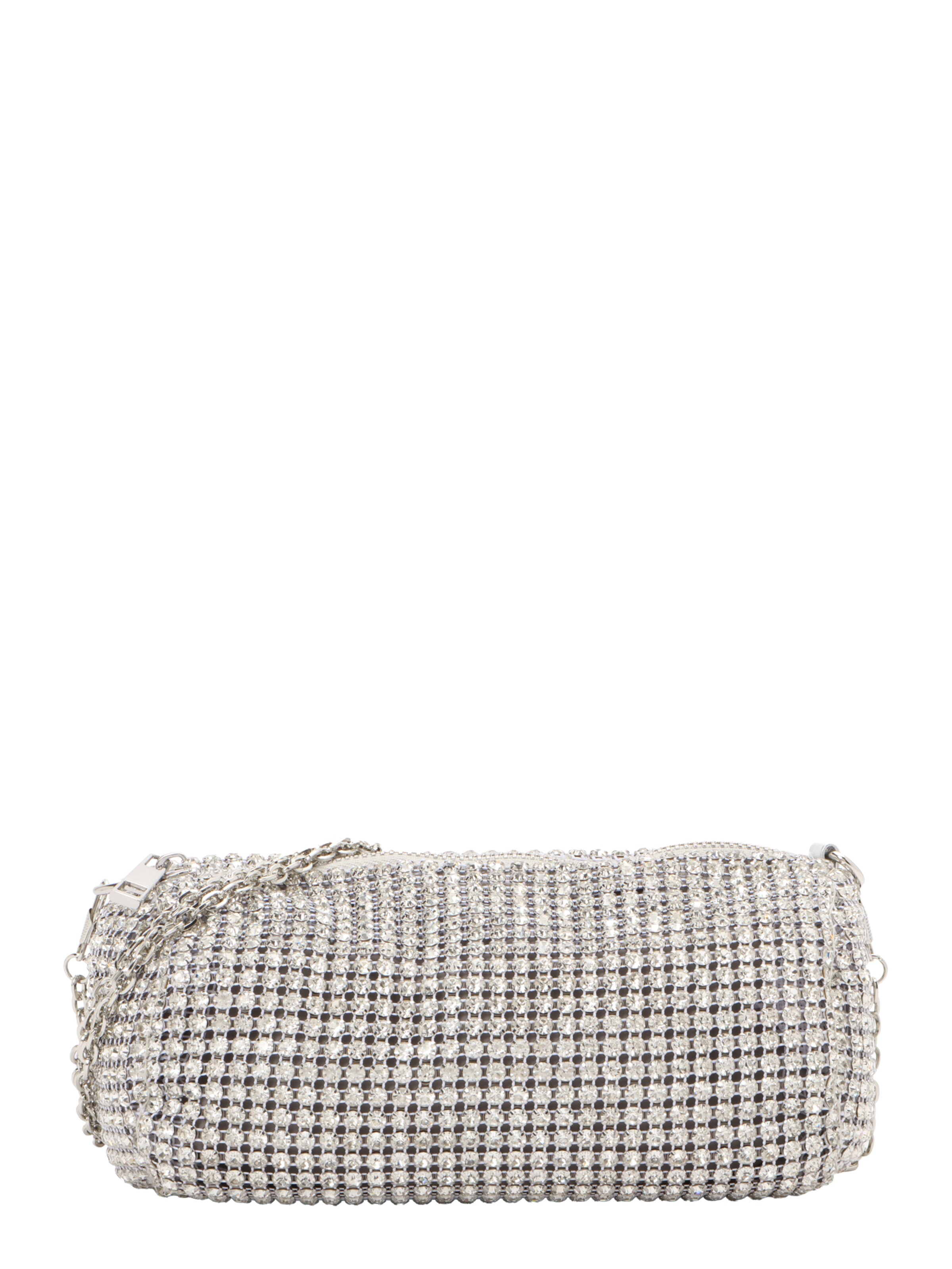 mascara Pochette en One Size en argent, Vue avec produit