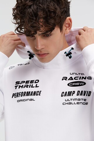 CAMP DAVID Sweatshirt in White