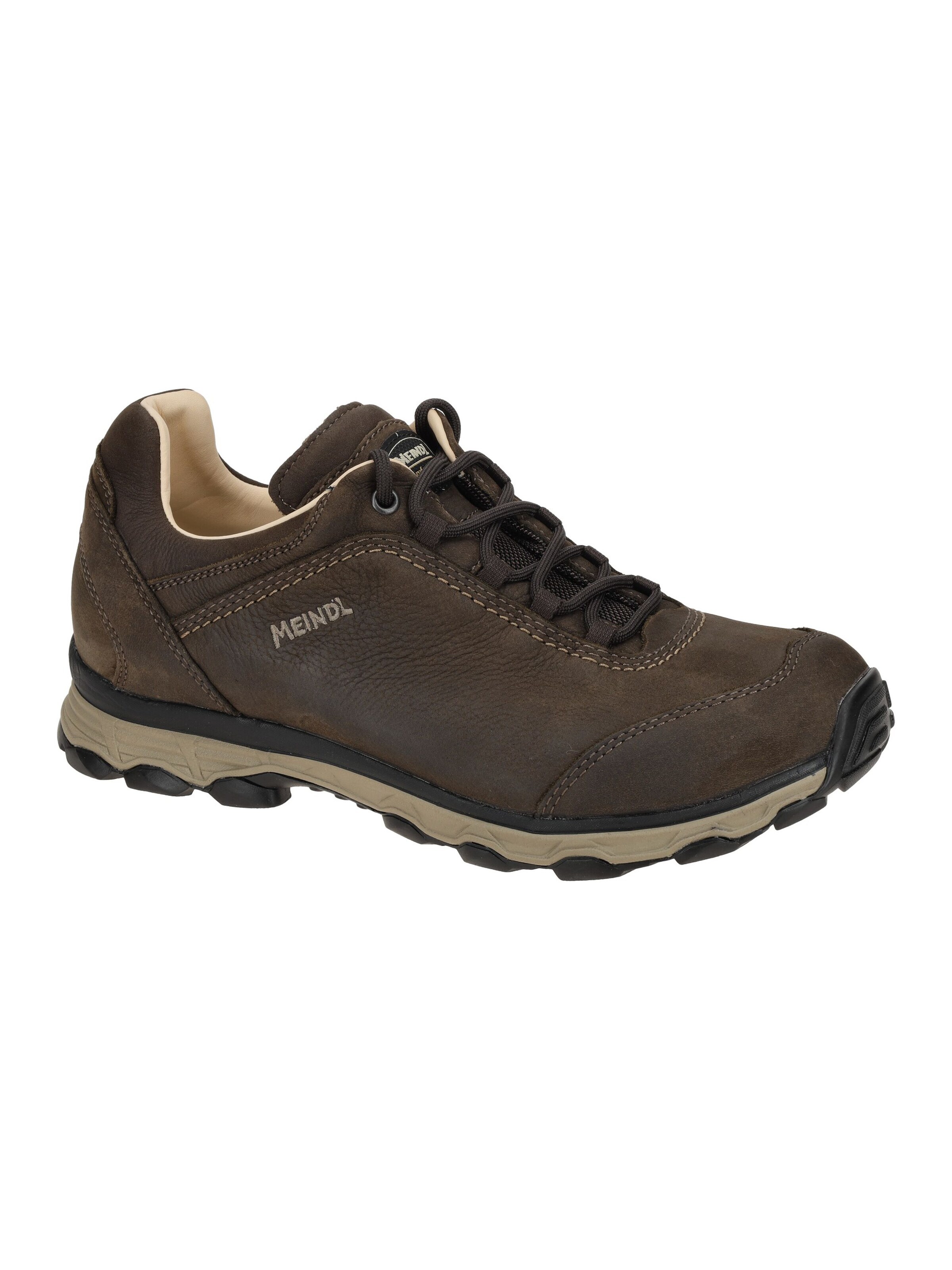 MEINDL Lace-Up Shoes 'Sortino' in Brown