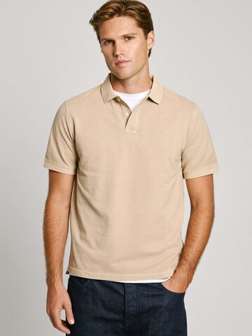 T-Shirt 'New Oliver' Pepe Jeans en beige : devant