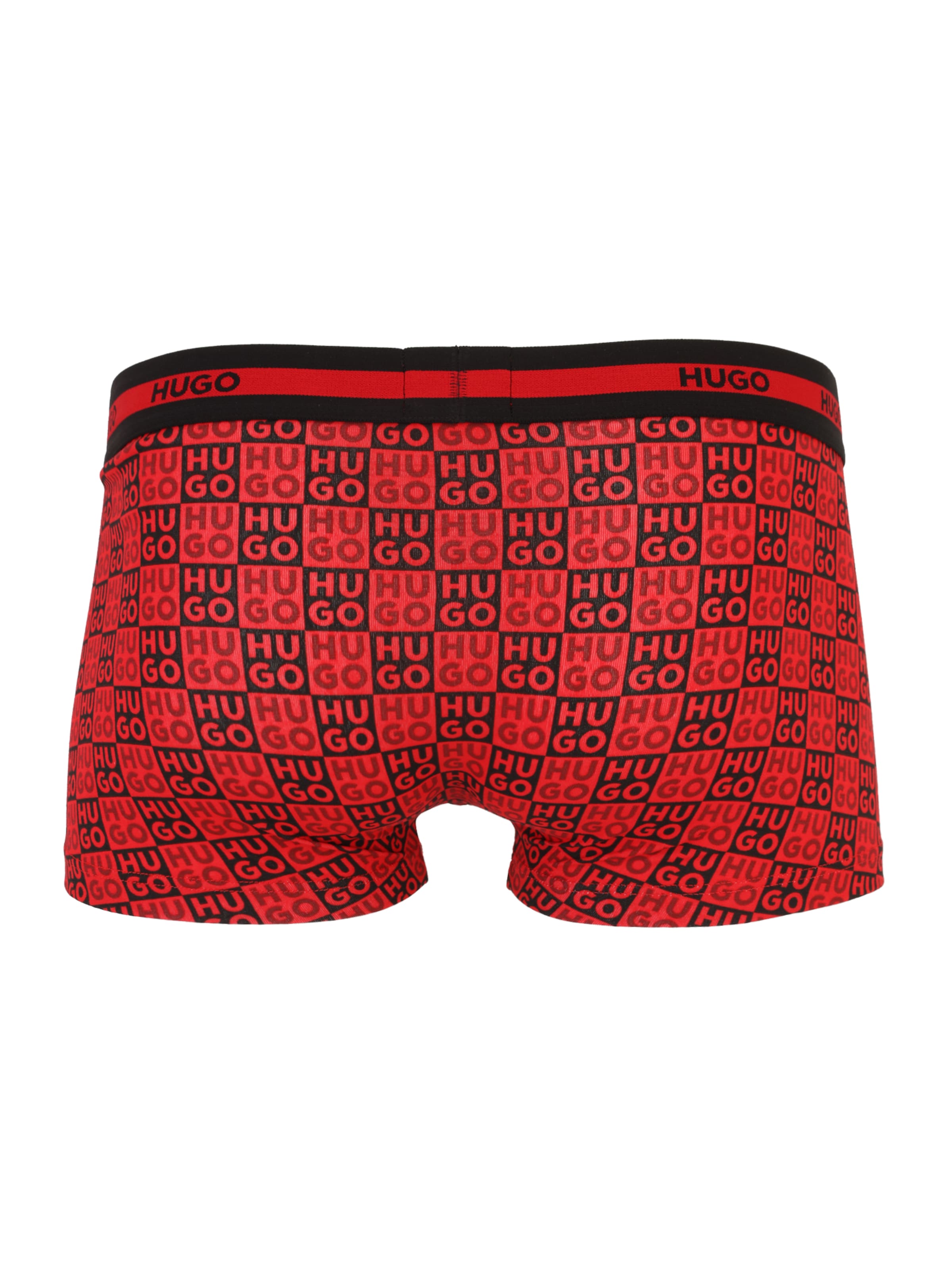 HUGO Шорты Боксеры 'PLANET' в Красный