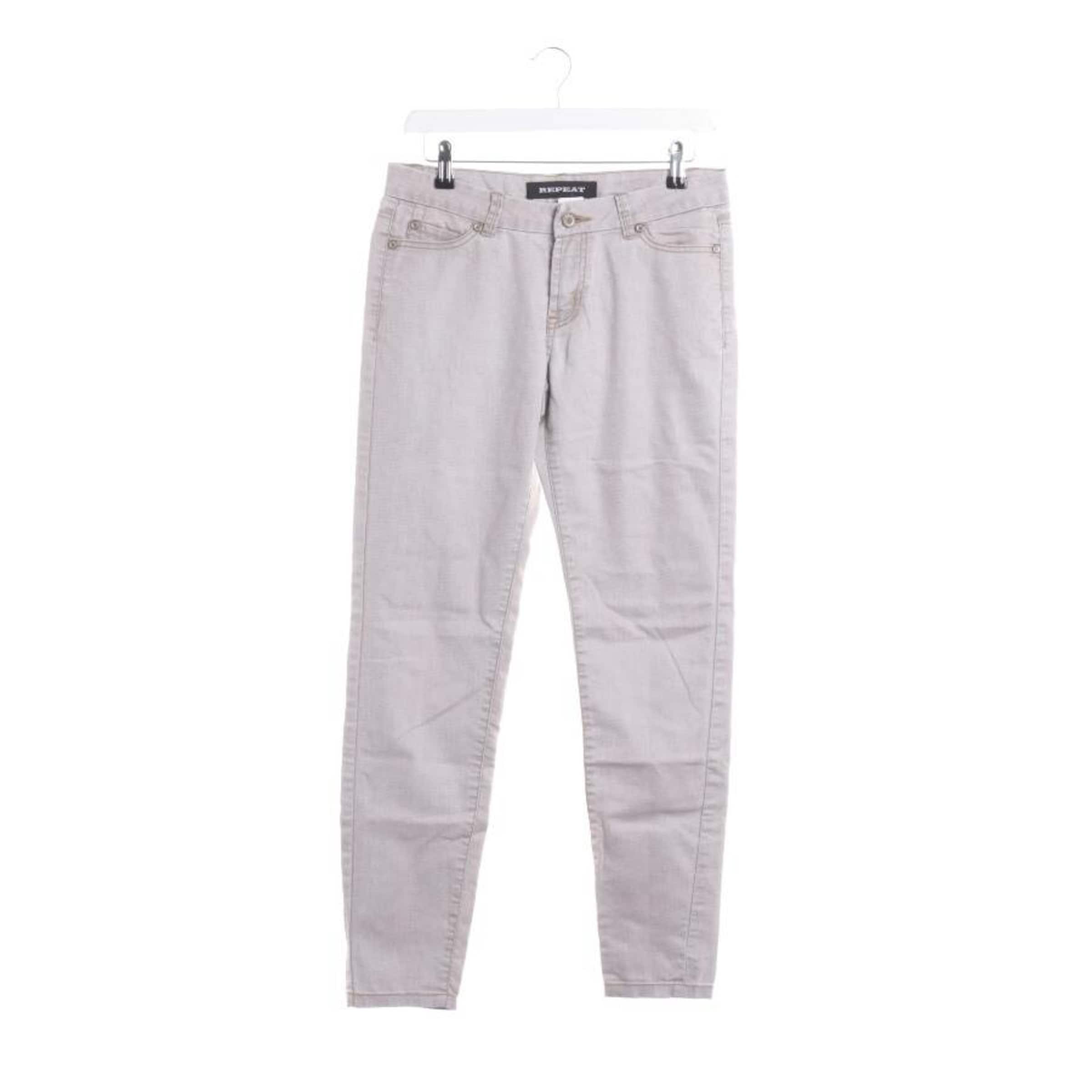 REPEAT Jeans 27-28 in Braun: Vorderseite