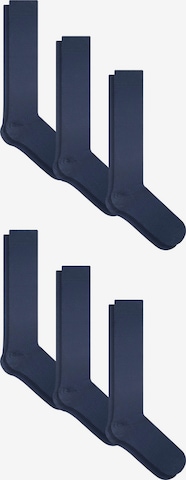 Albero Natur Knee High Socks in Blue: front