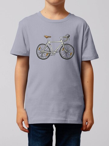 watabout.kids Shirt 'Doodle Bike' in Lila